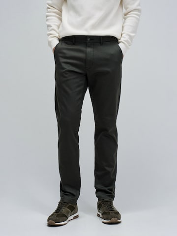Salsa Jeans Slim fit Chino trousers in Green: front