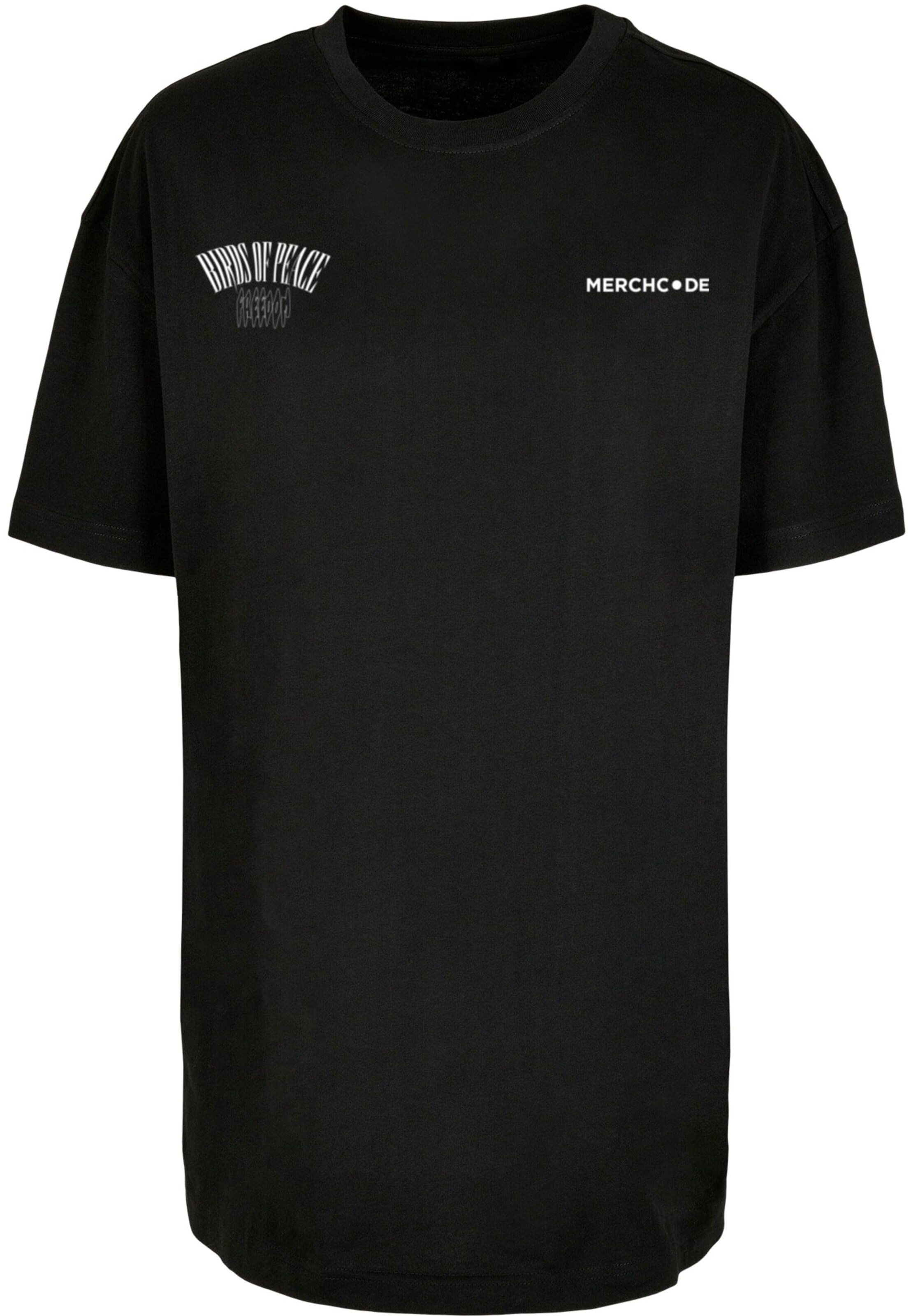 T-shirt 'Birds Of Peace' Merchcode en noir : devant