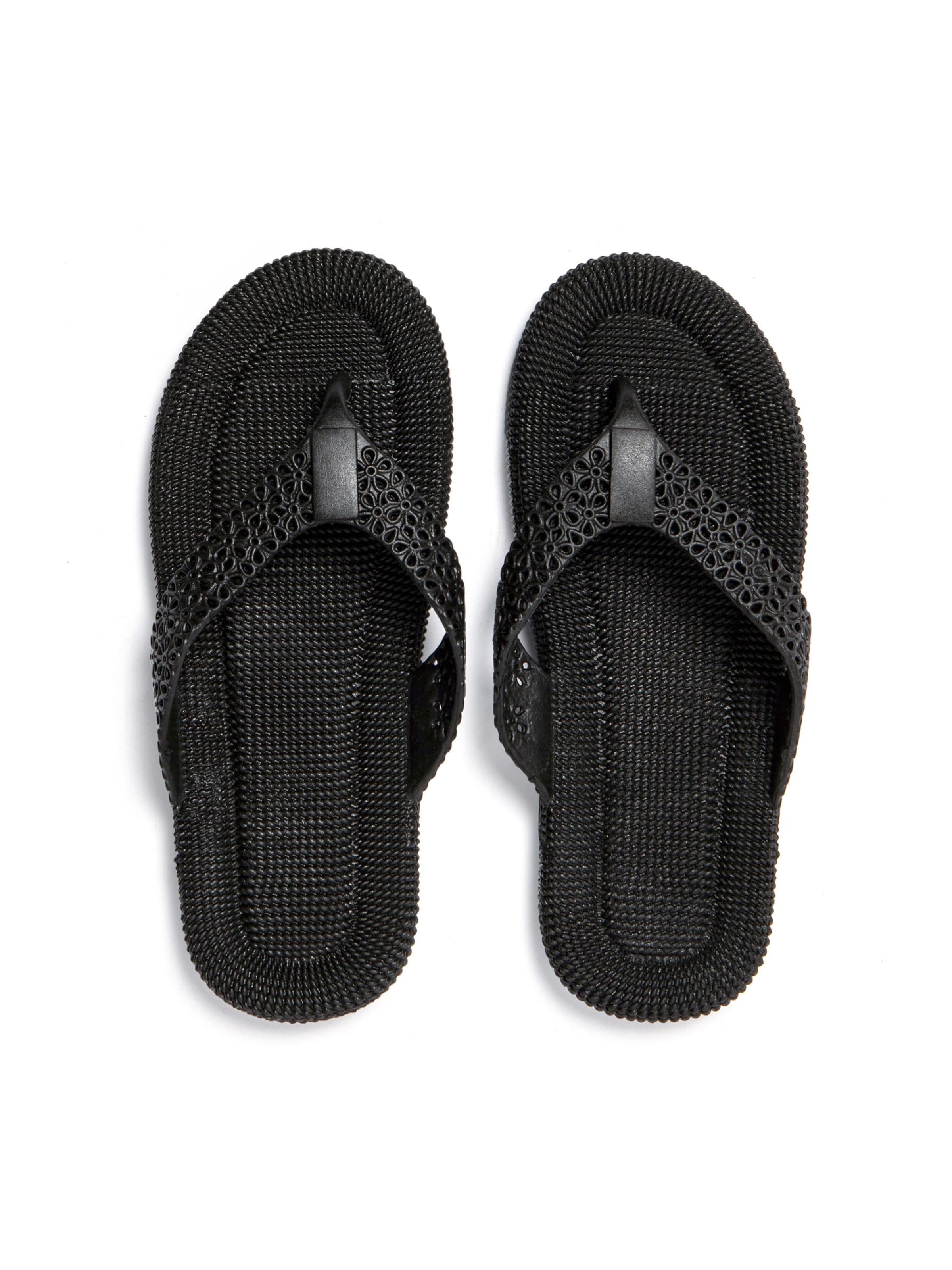 Brasileras T-bar sandals 'Flopee' in Black