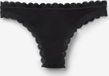 INTIMISSIMI Slip in Schwarz: Vorderseite