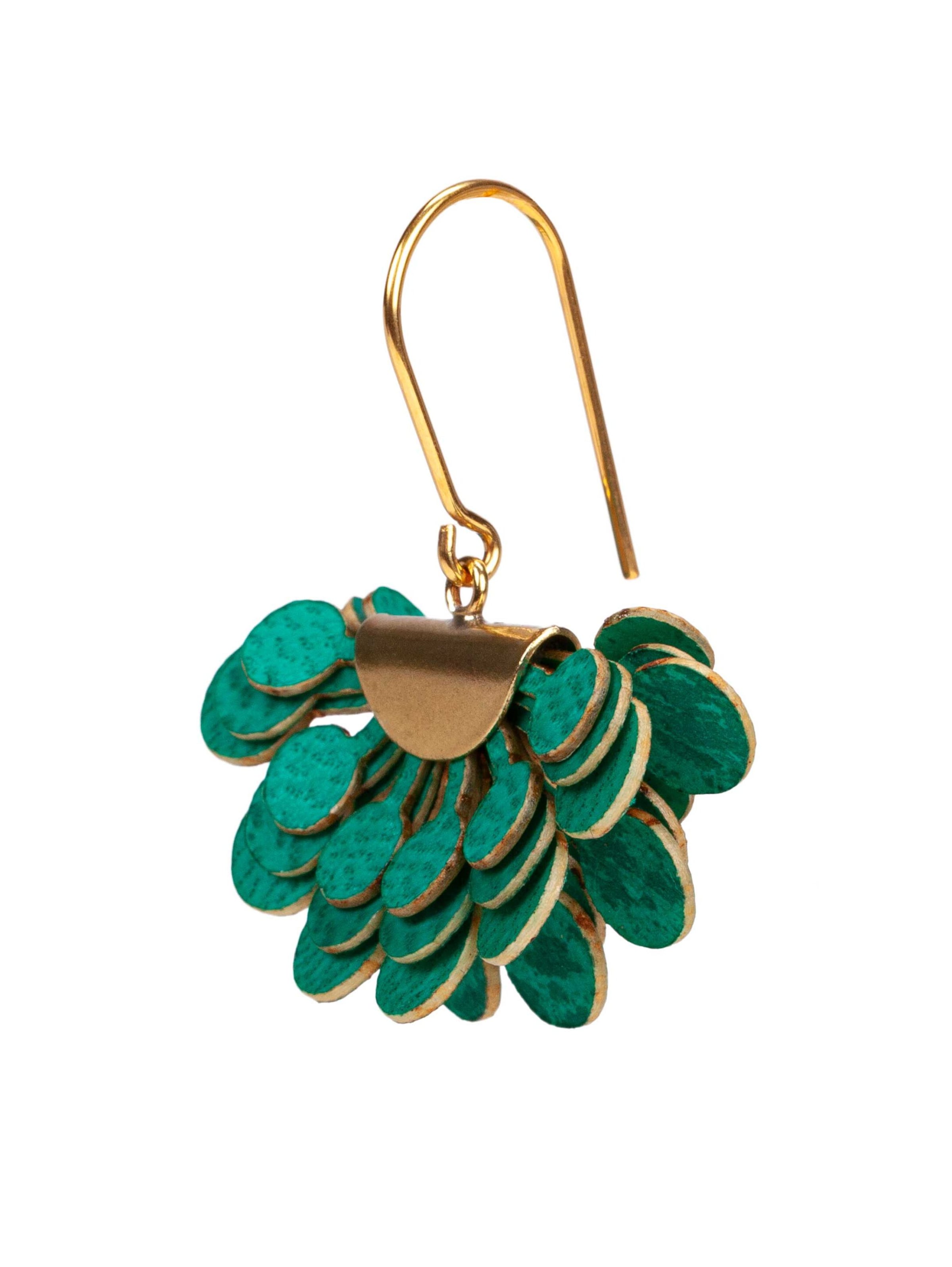 Gretchen Earrings 'DOTS' in Blue