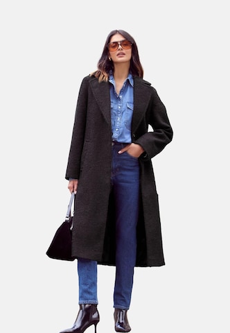 Manteau mi-saison Friends Like These en noir : devant