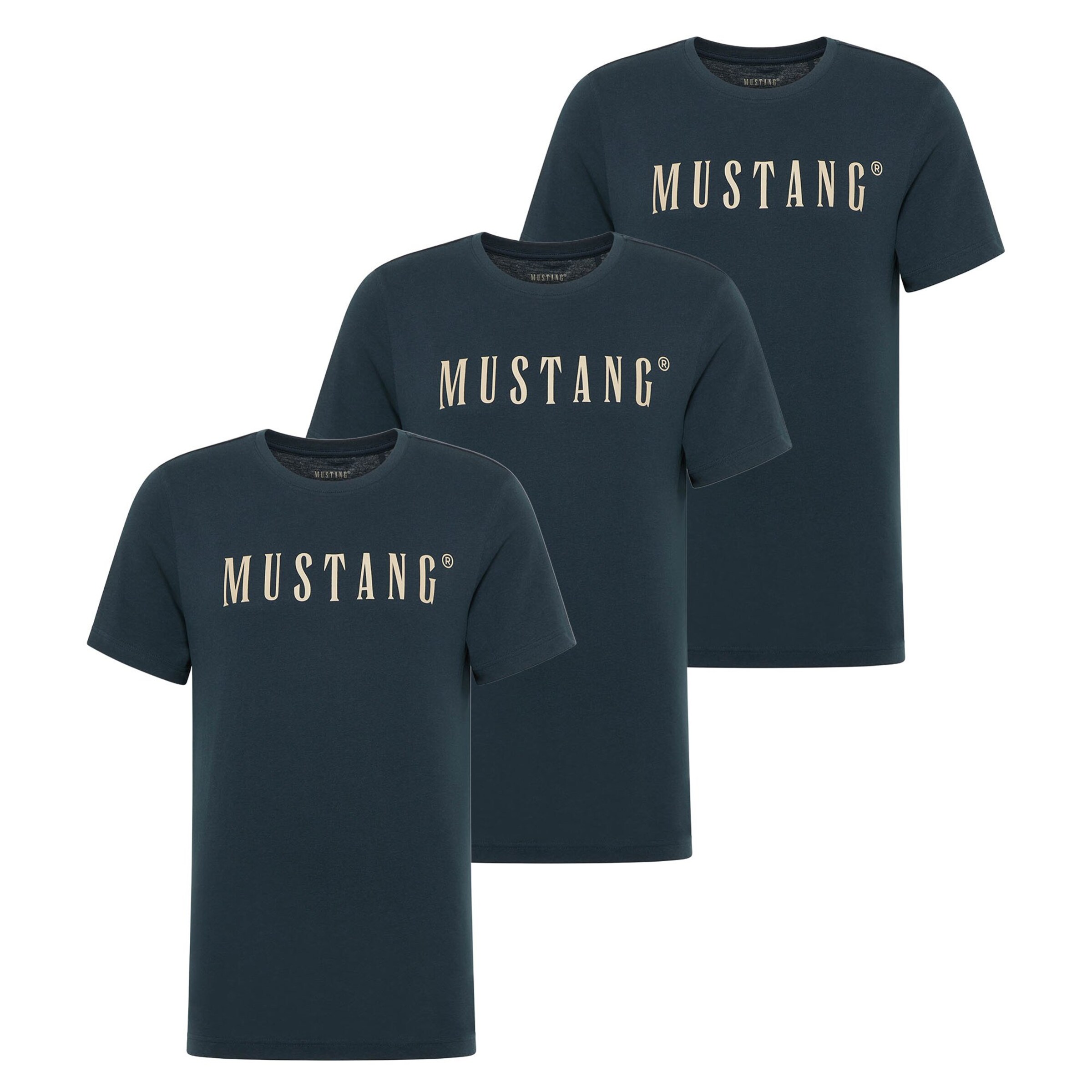 MUSTANG Shirt in Blue: front