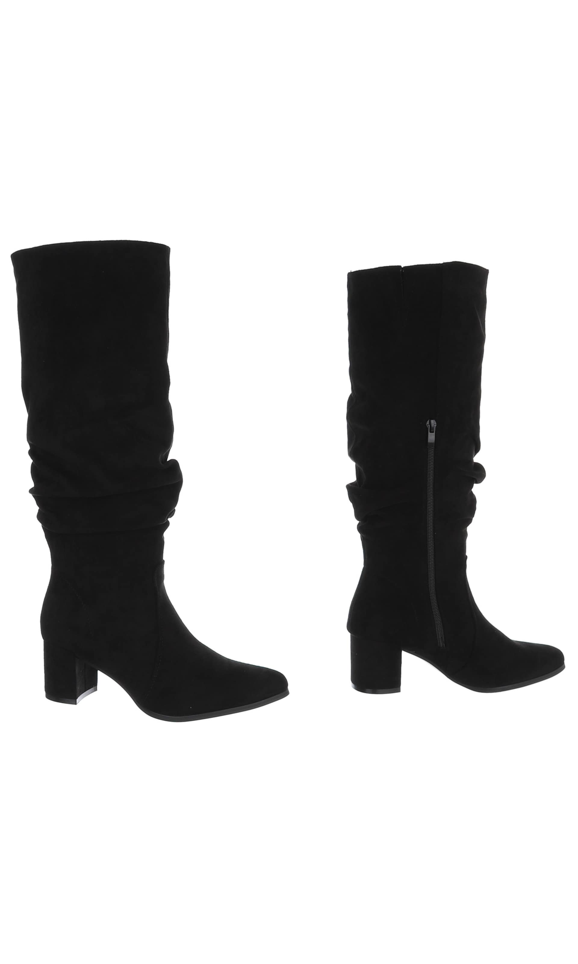 Ital-Design Stiefel in Schwarz