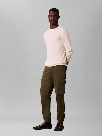 Calvin Klein Jeans Tapered Παντελόνι cargo σε πράσινο