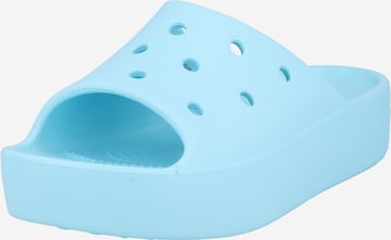 Crocs Muiltjes in Blauw: voorkant