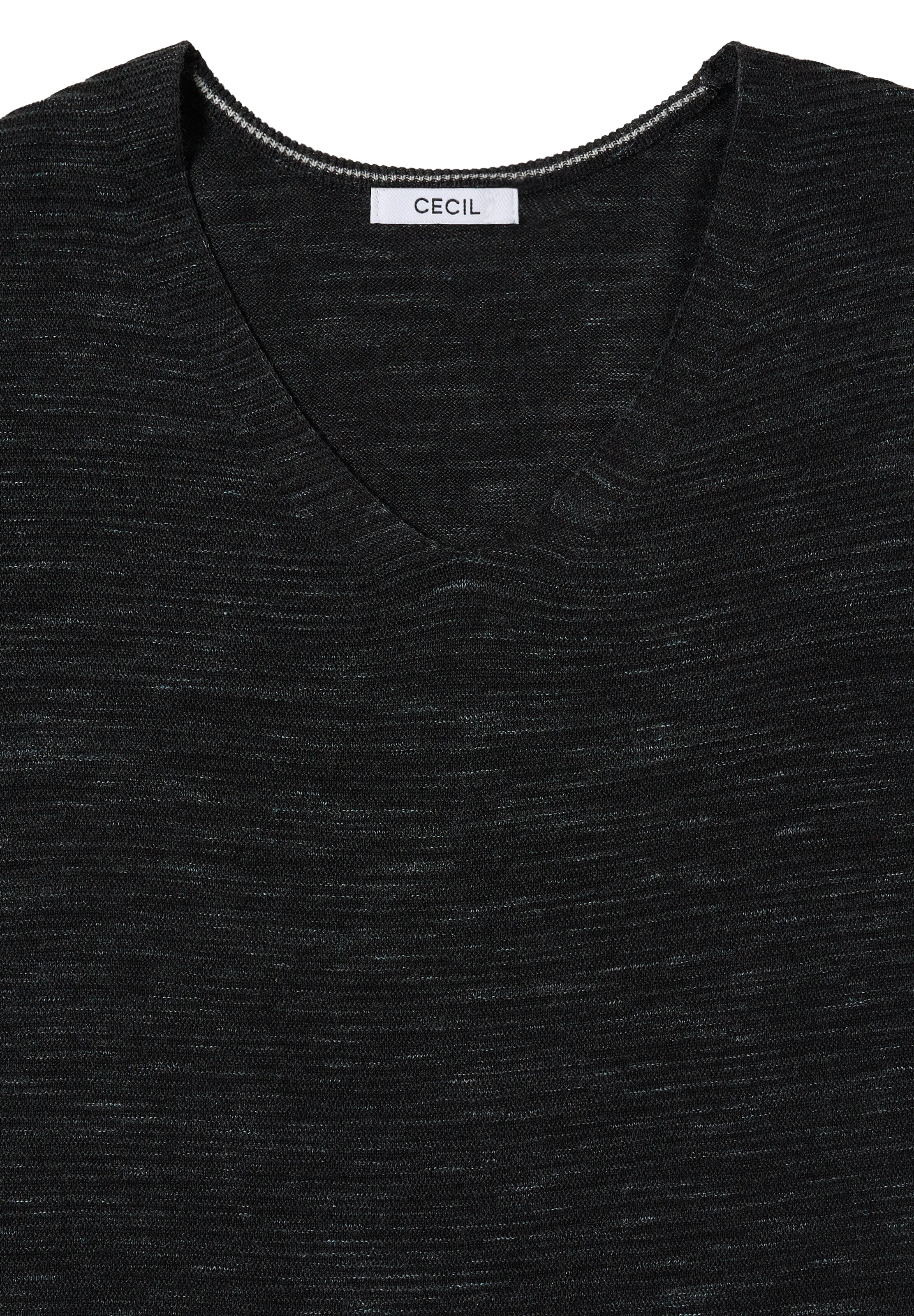 STREET ONE Pullover in Schwarz