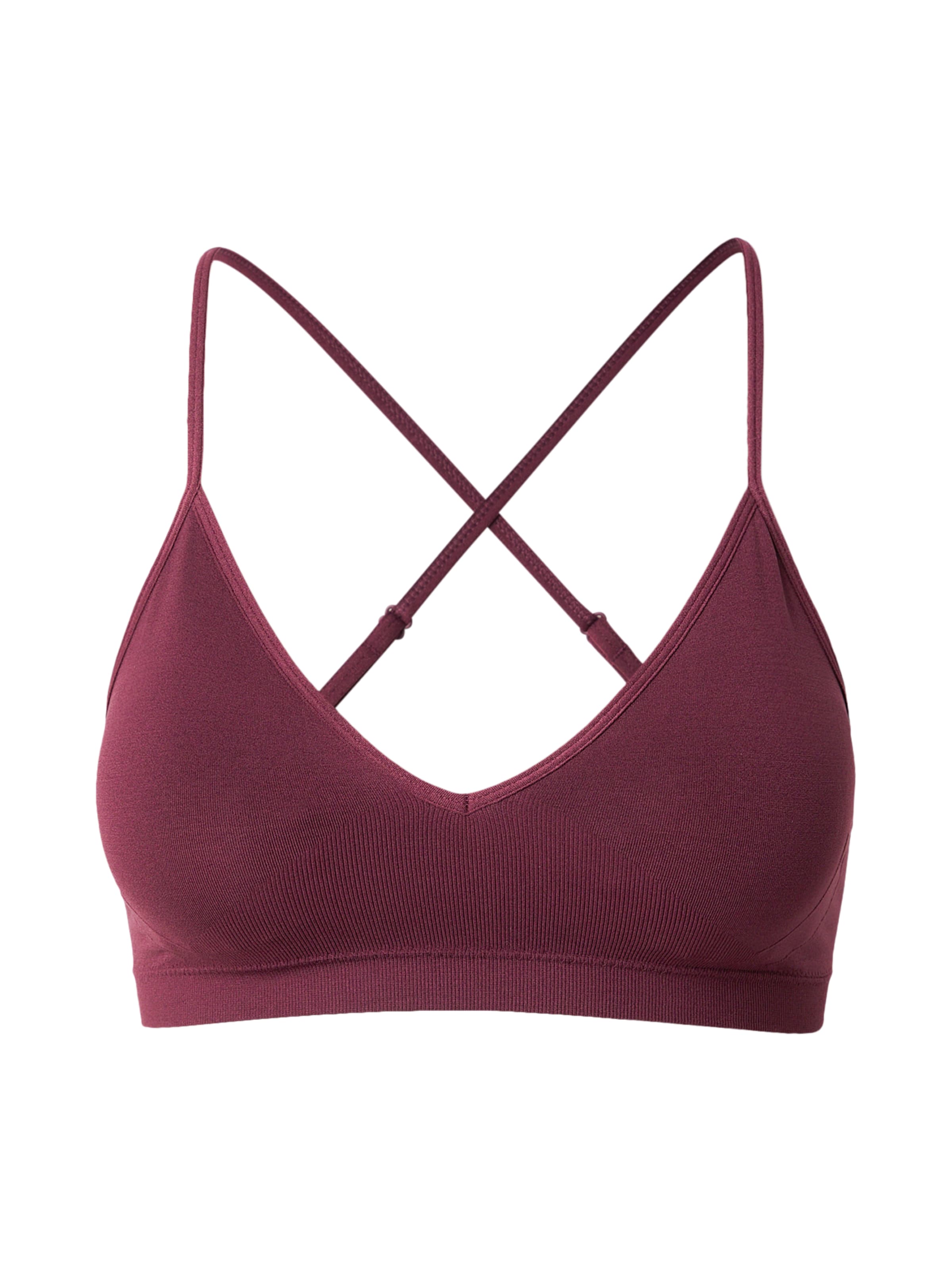 ICANIWILL Bralette Sports bra 'Smooth' in Red: front