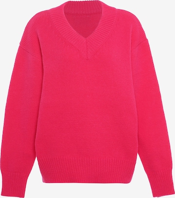 Pull-over Libbi en rose : devant