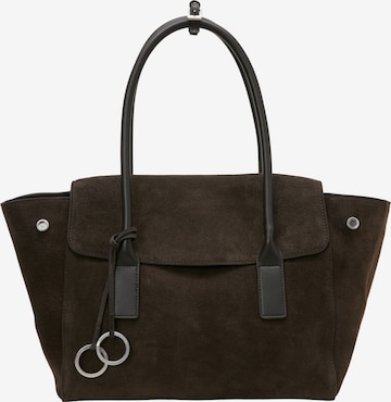Marc O'Polo Shopper 'Gaby' in Brown: front