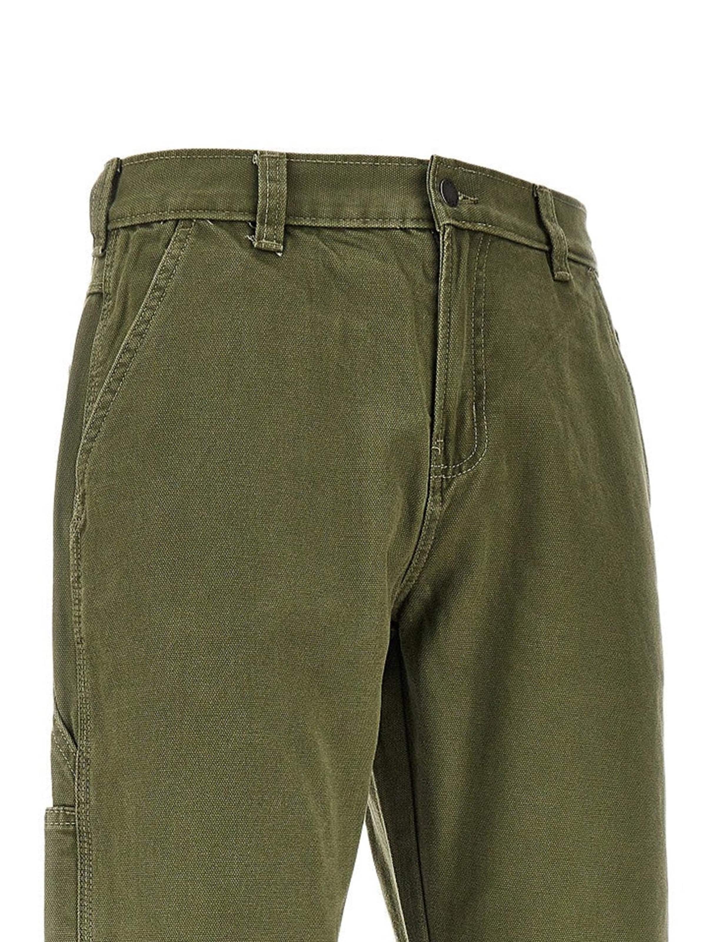 DICKIES Regular Broek 'CARPENTER' in Groen