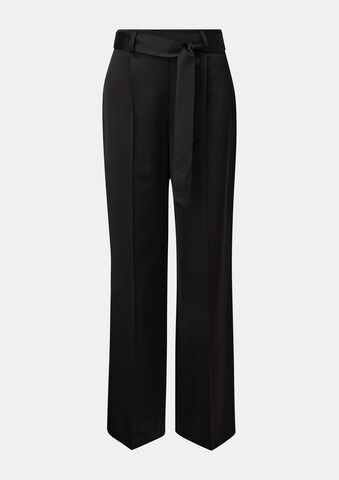 COMMA Wide Leg Hose in Schwarz