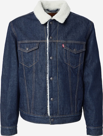 mėlyna LEVI'S ® Demisezoninė striukė 'Type III Sherpa Trucker': priekis