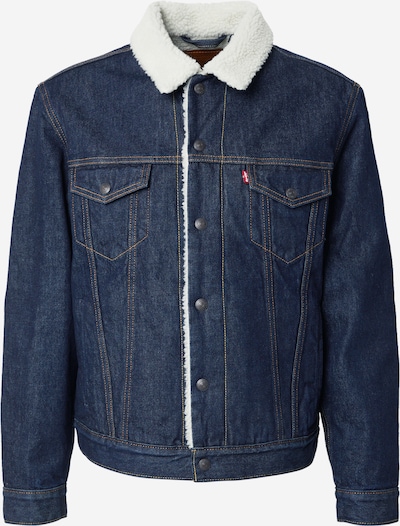 LEVI'S ® Prijelazna jakna 'Type III Sherpa Trucker' u plavi traper, Pregled proizvoda