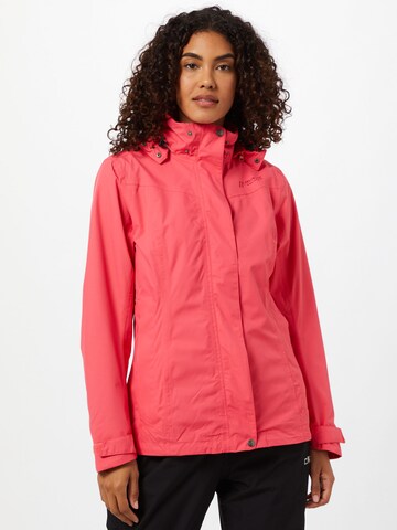 Maier Sports - Casaco outdoor 'Metor' em rosa: frente