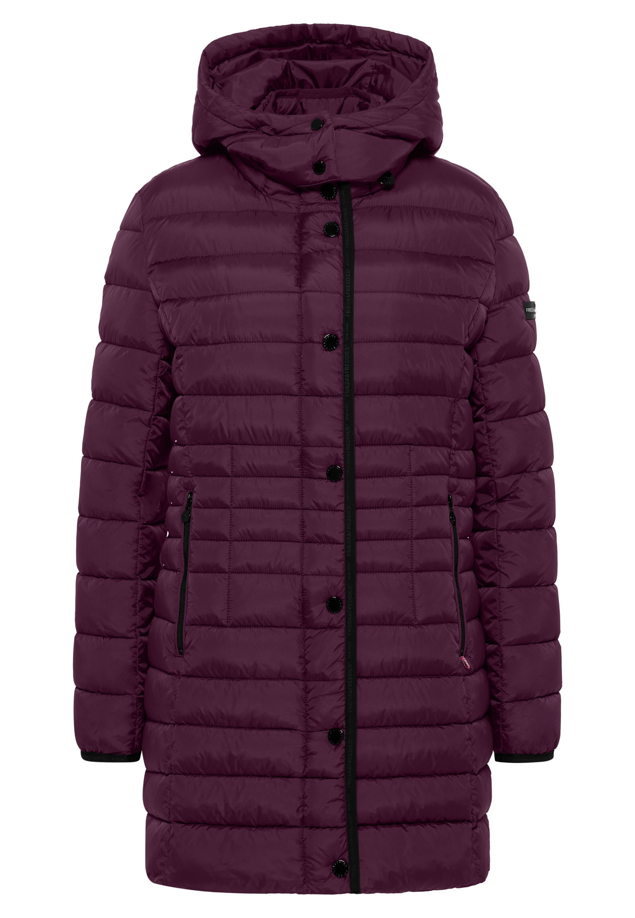 Frieda & Freddies NY Winterjacke 'Laura May 2' in Lila: Vorderseite