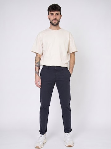 Carhartt WIP Baggy Trousers 'Sid Pant Dark Navy' in Blue: front