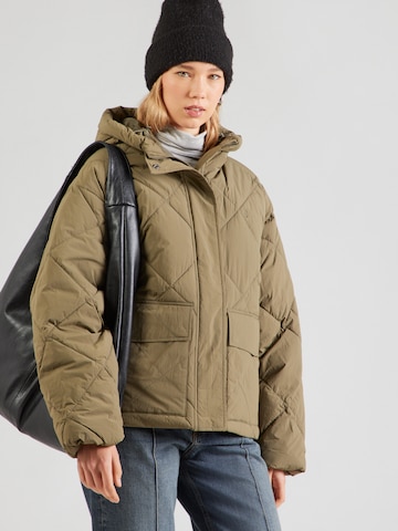 Volcom Winterjas 'OUT OF' in Groen: voorkant