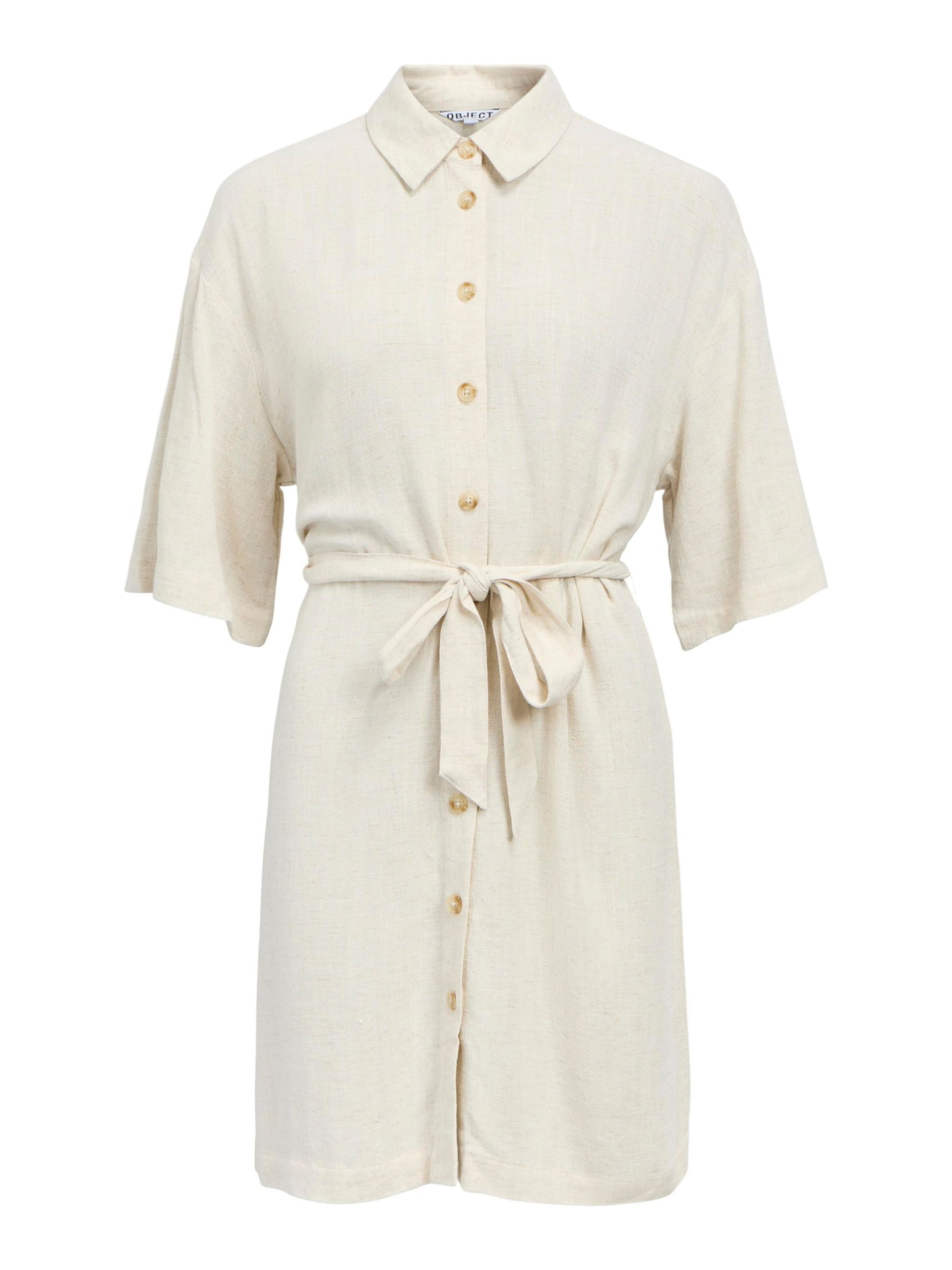 OBJECT Dress in Beige: front
