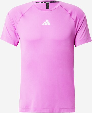 ADIDAS PERFORMANCE Performance shirt in Purple: front