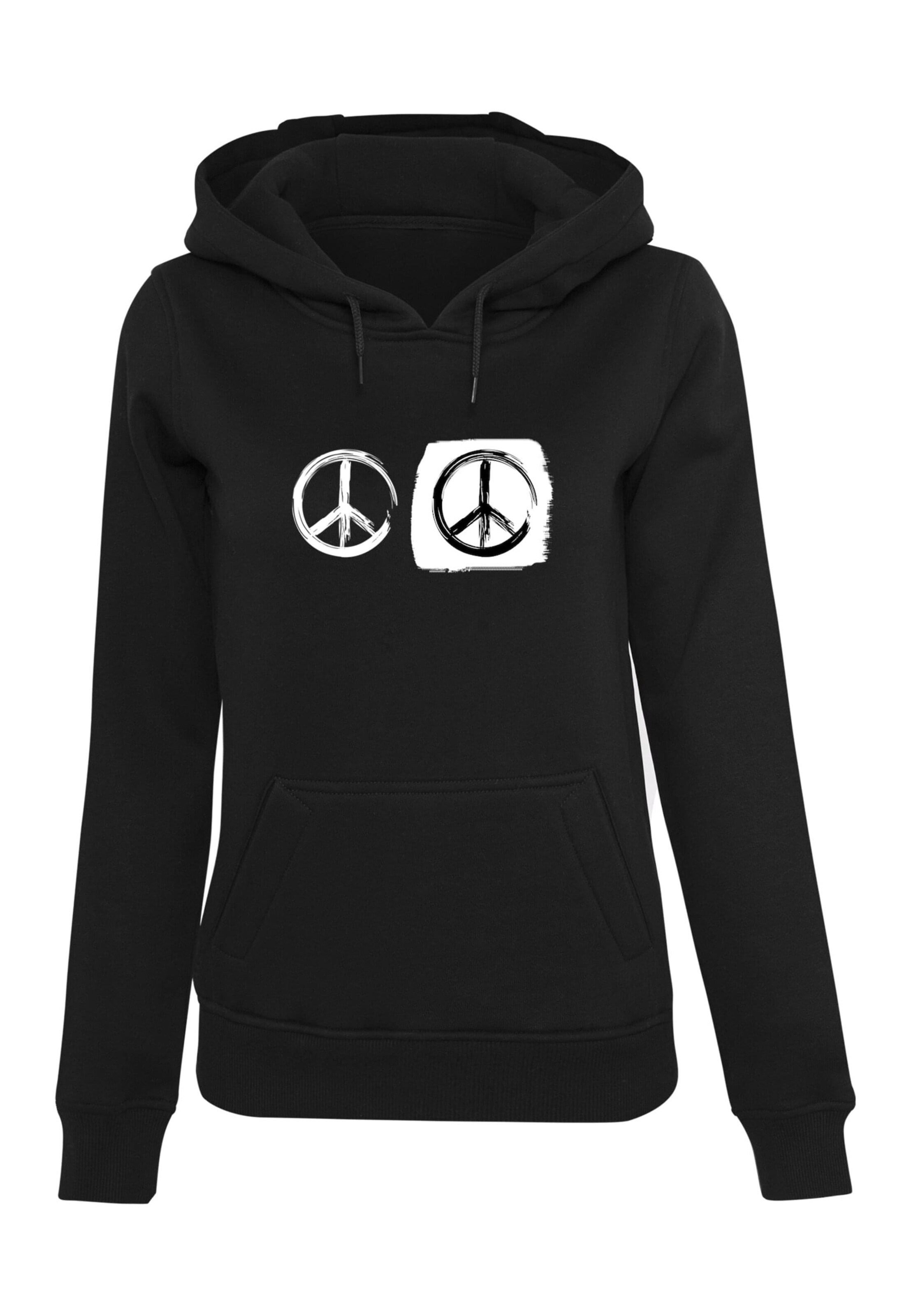 Merchcode Sweatshirt in Schwarz: Vorderseite