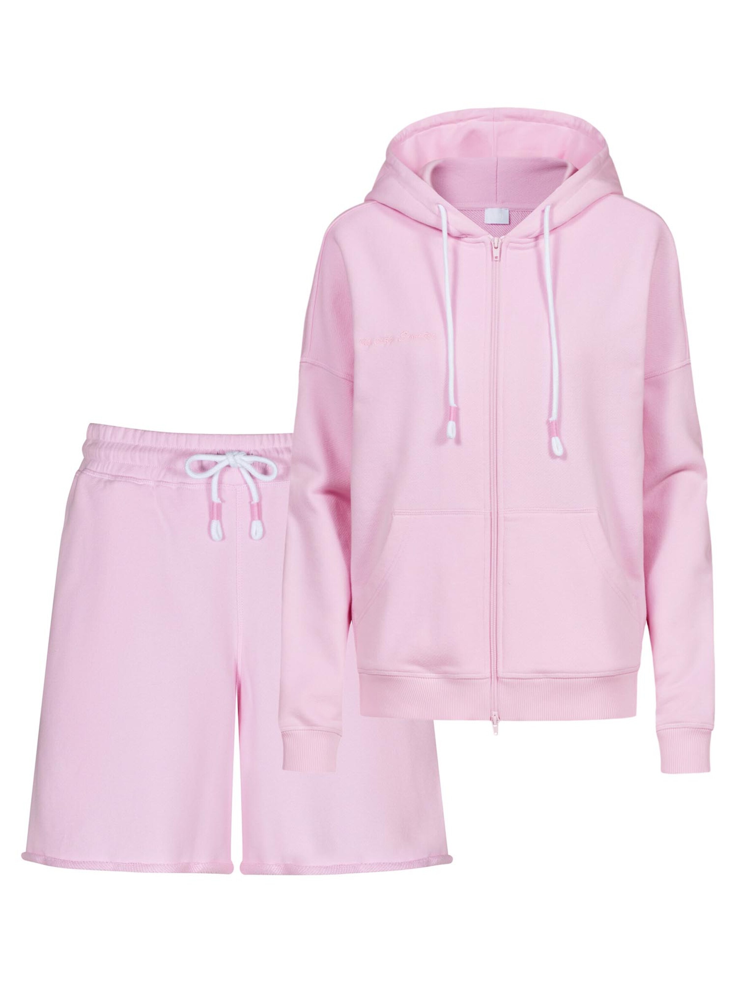 Mey Pyjama 'Mellow Cotton' in Roze: voorkant