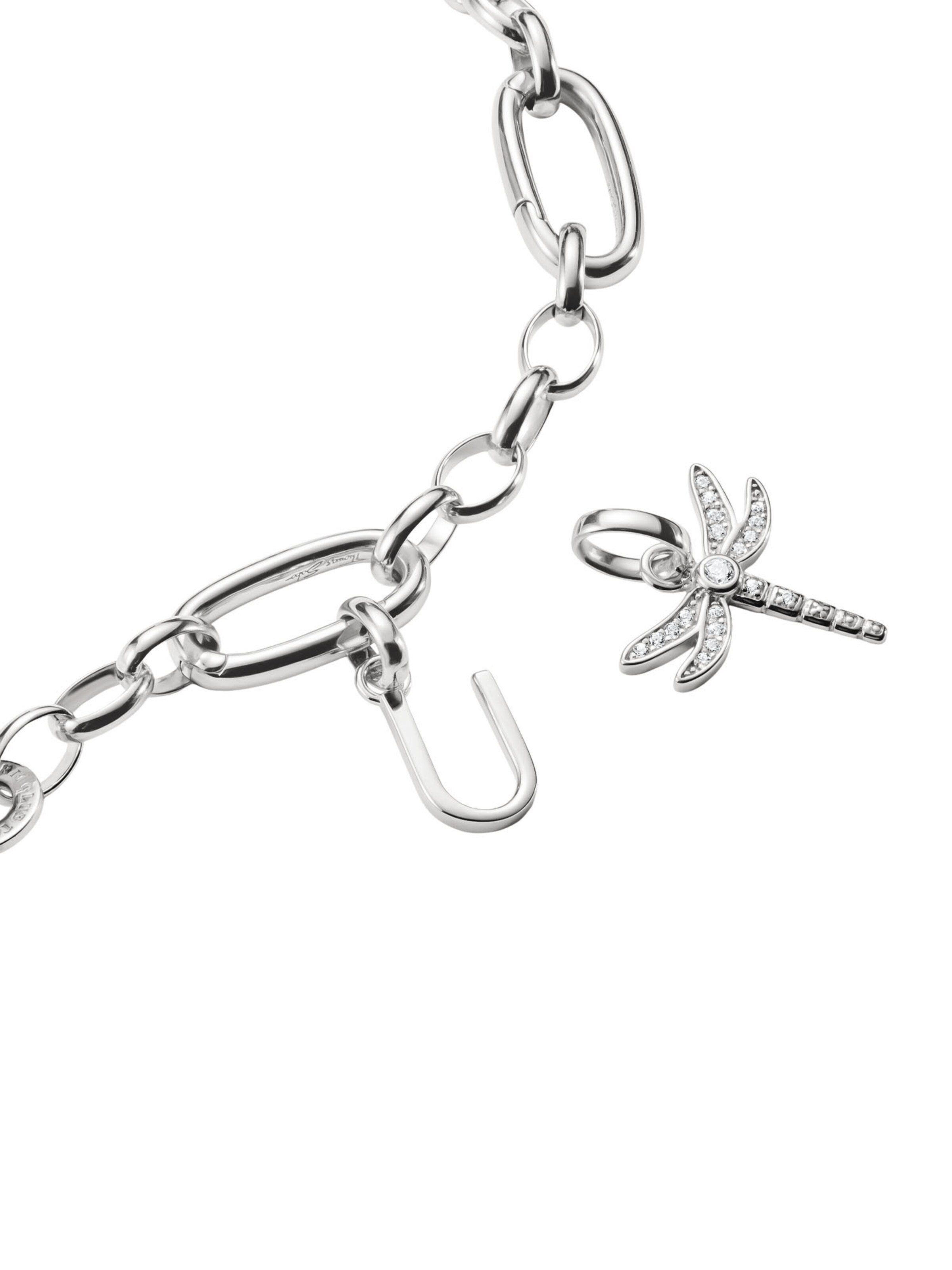 Thomas Sabo Anhänger 'Buchstabe U Connect' in Silber