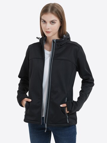 ATLASLAVA Outdoorjacke 'Outdoor Jacket'‌‌‌‌‌ in Schwarz: Vorderseite