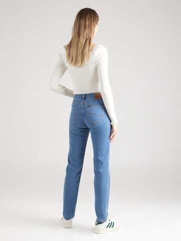 Regular Jeans 'Marion' de la Lee pe albastru