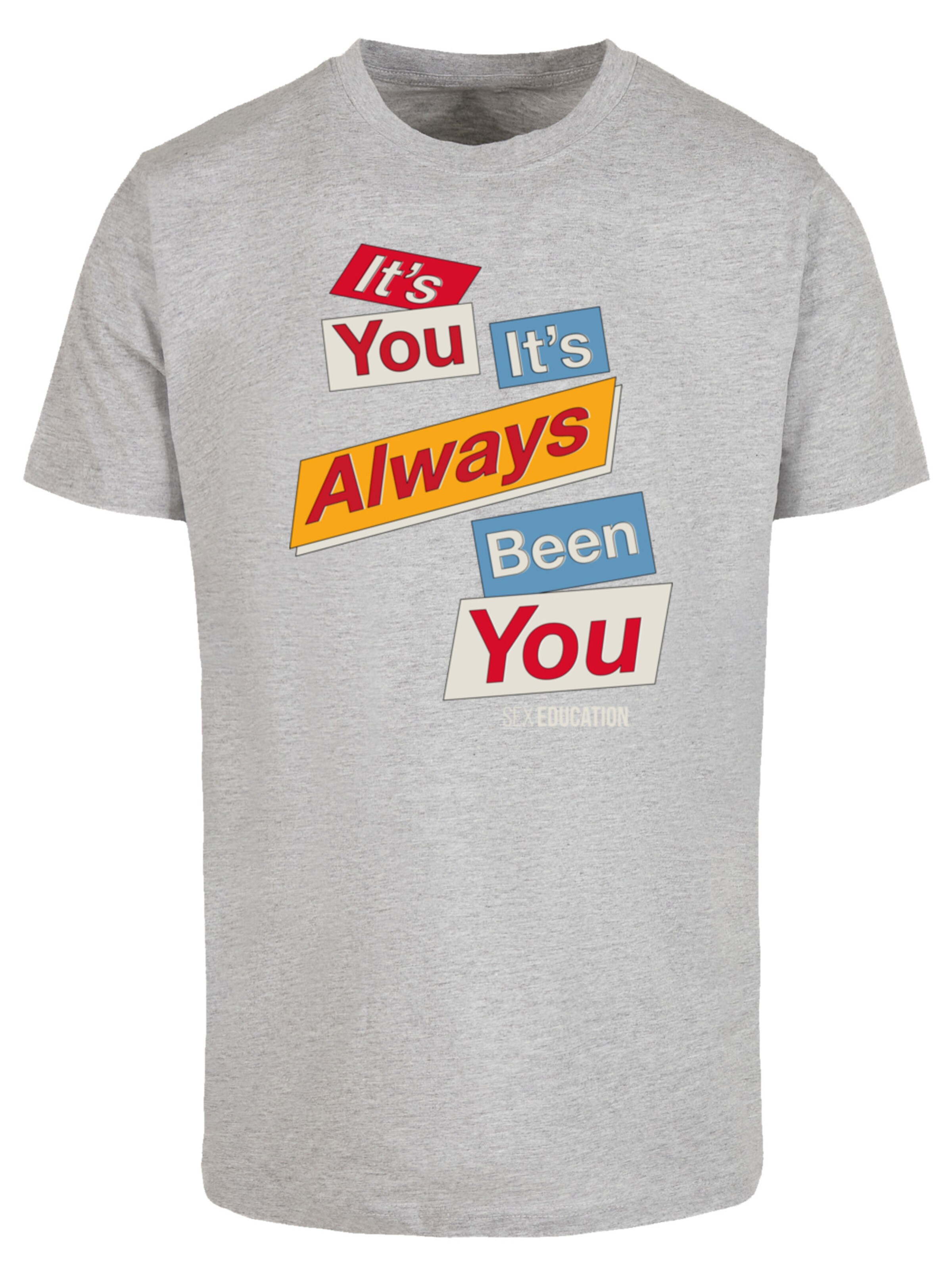 T-Shirt 'Sex Education It Always Been You Netflix TV Series' F4NT4STIC en gris : devant