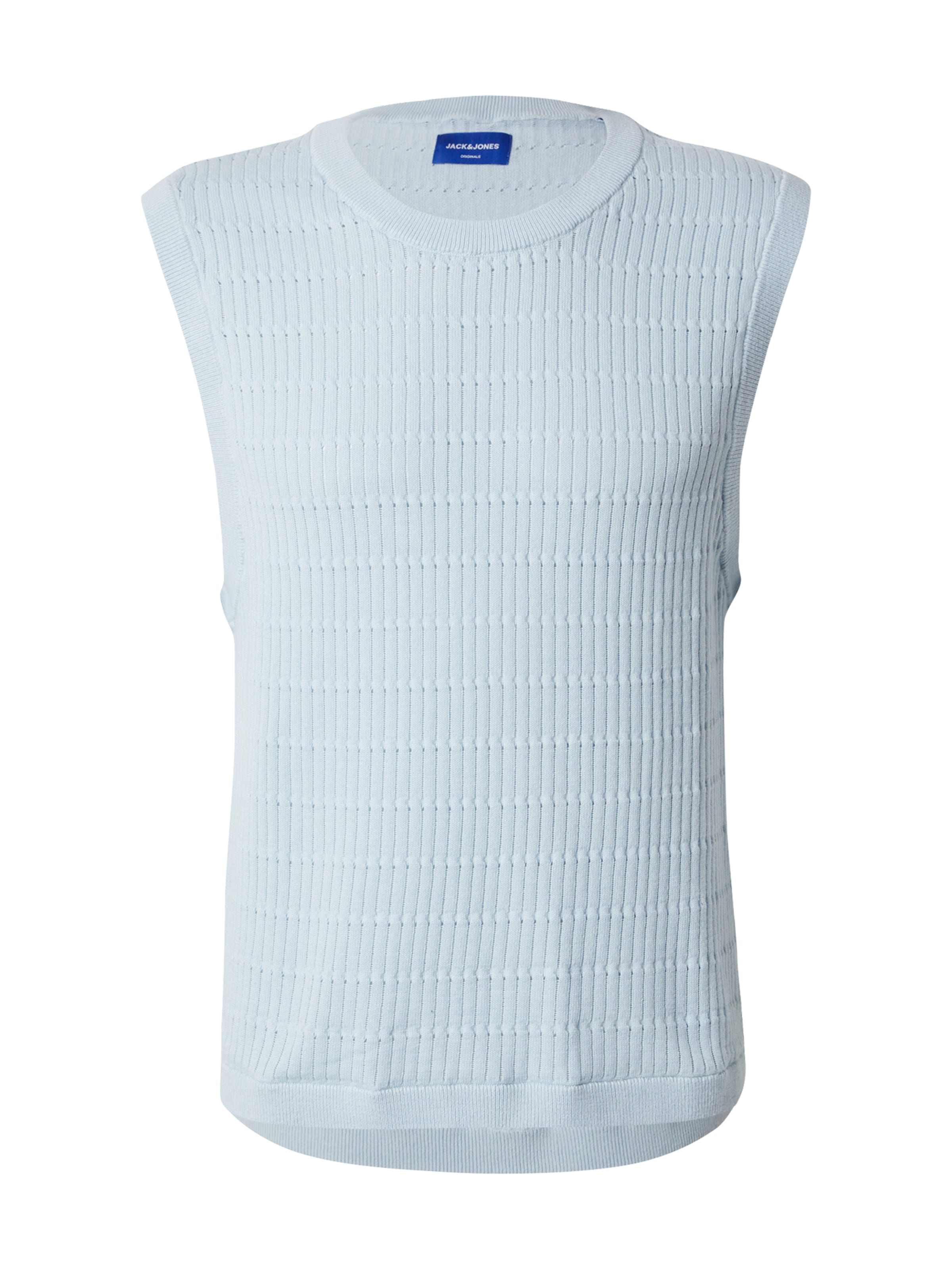 JACK & JONES Sweater Vest 'JORDIA' in Blue: front
