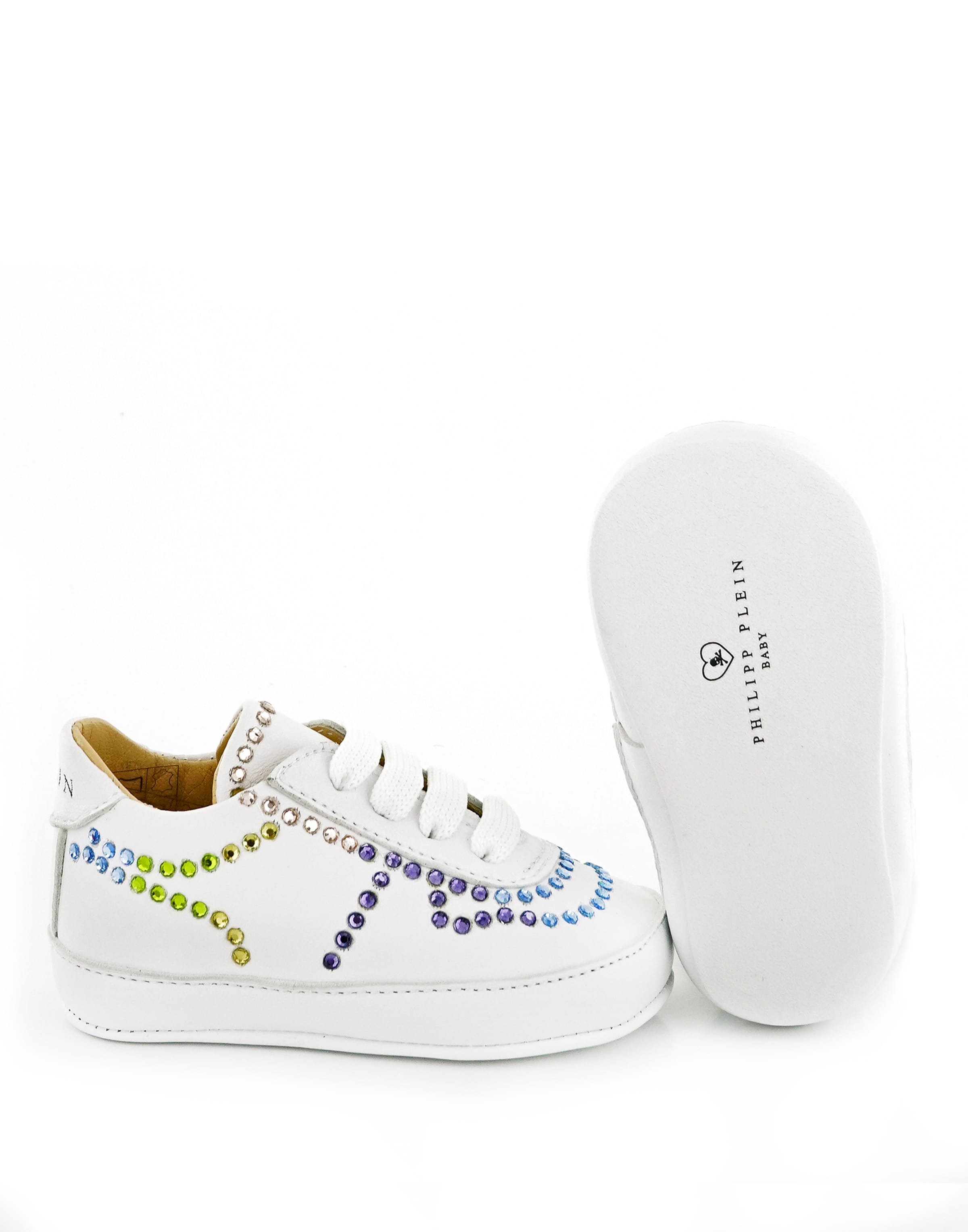 Neonato di Philipp Plein in bianco