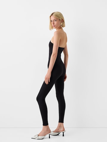 Bershka Jumpsuit in Schwarz