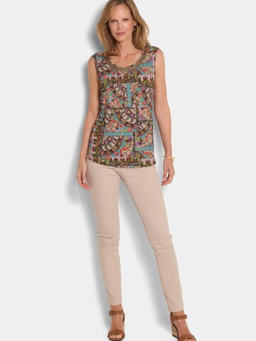 Haut Goldner en mélange de couleurs