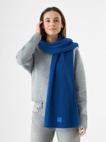 Écharpe CODELLO en bleu : devant