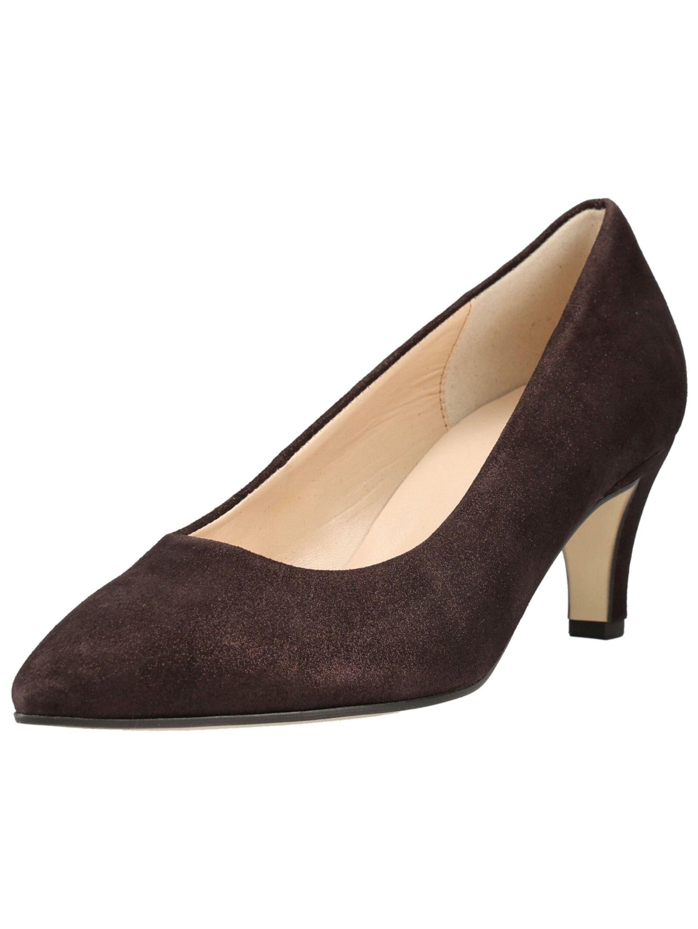 Escarpins GABOR en marron : devant