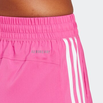 ADIDAS SPORTSWEAR Normální Sportovní kalhoty 'Pacer 3-Stripes ' – pink