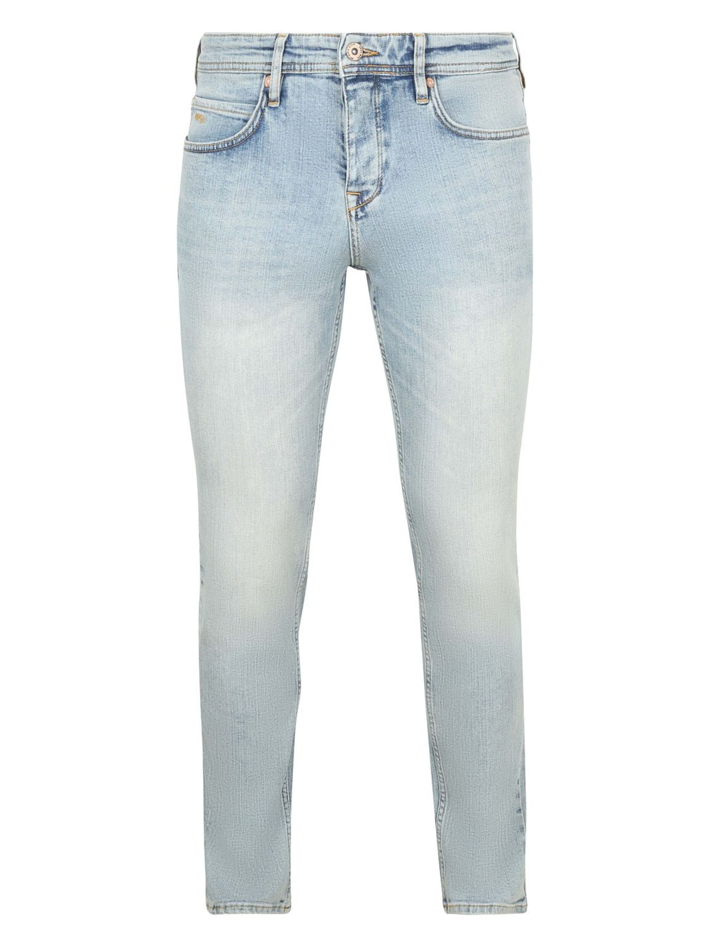Coupe slim Jean McGREGOR en bleu : devant