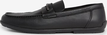 Calvin Klein Mocassins in Zwart: voorkant