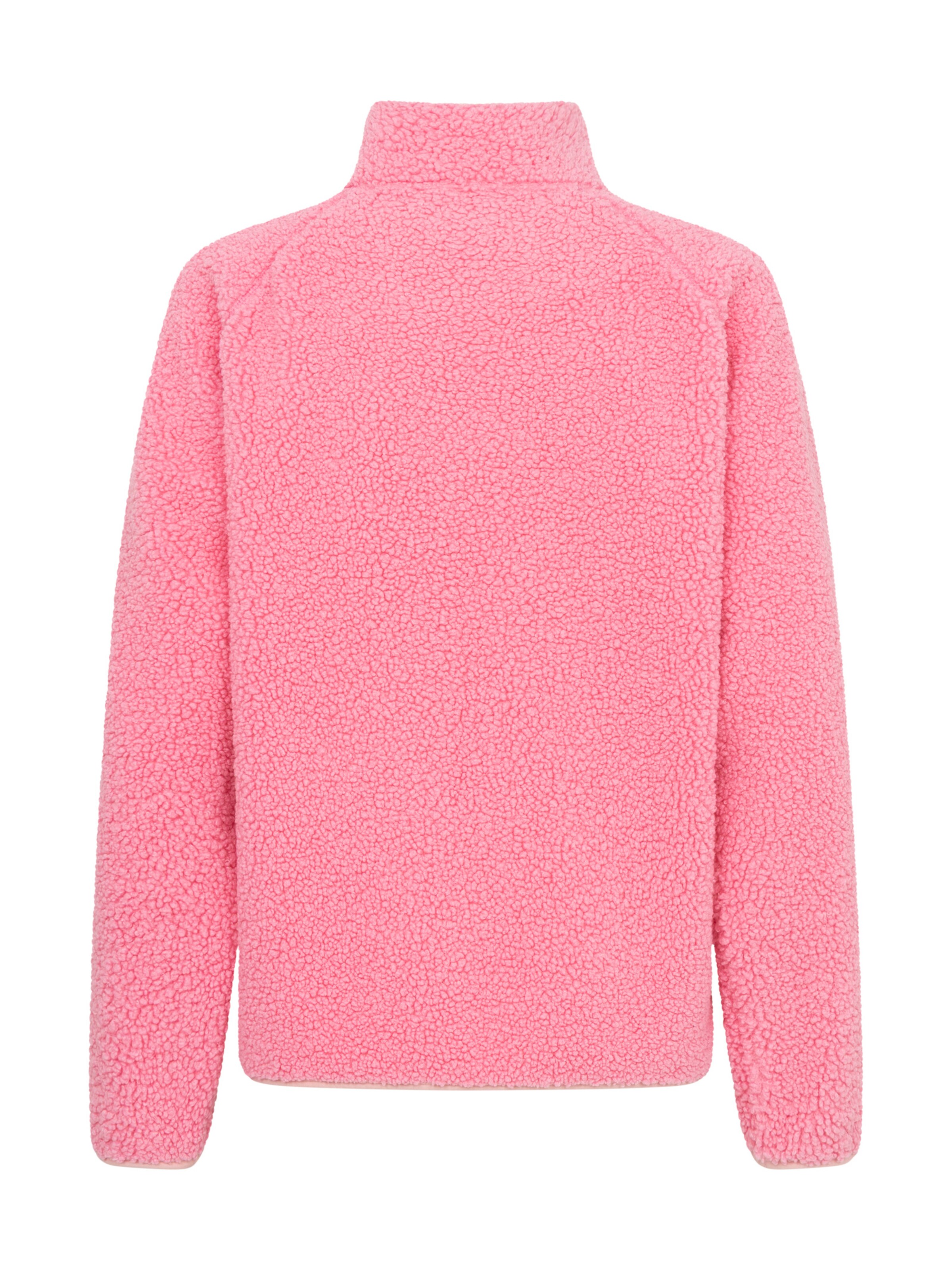 Derbe Fleecejacke 'Kuschelby' in Pink