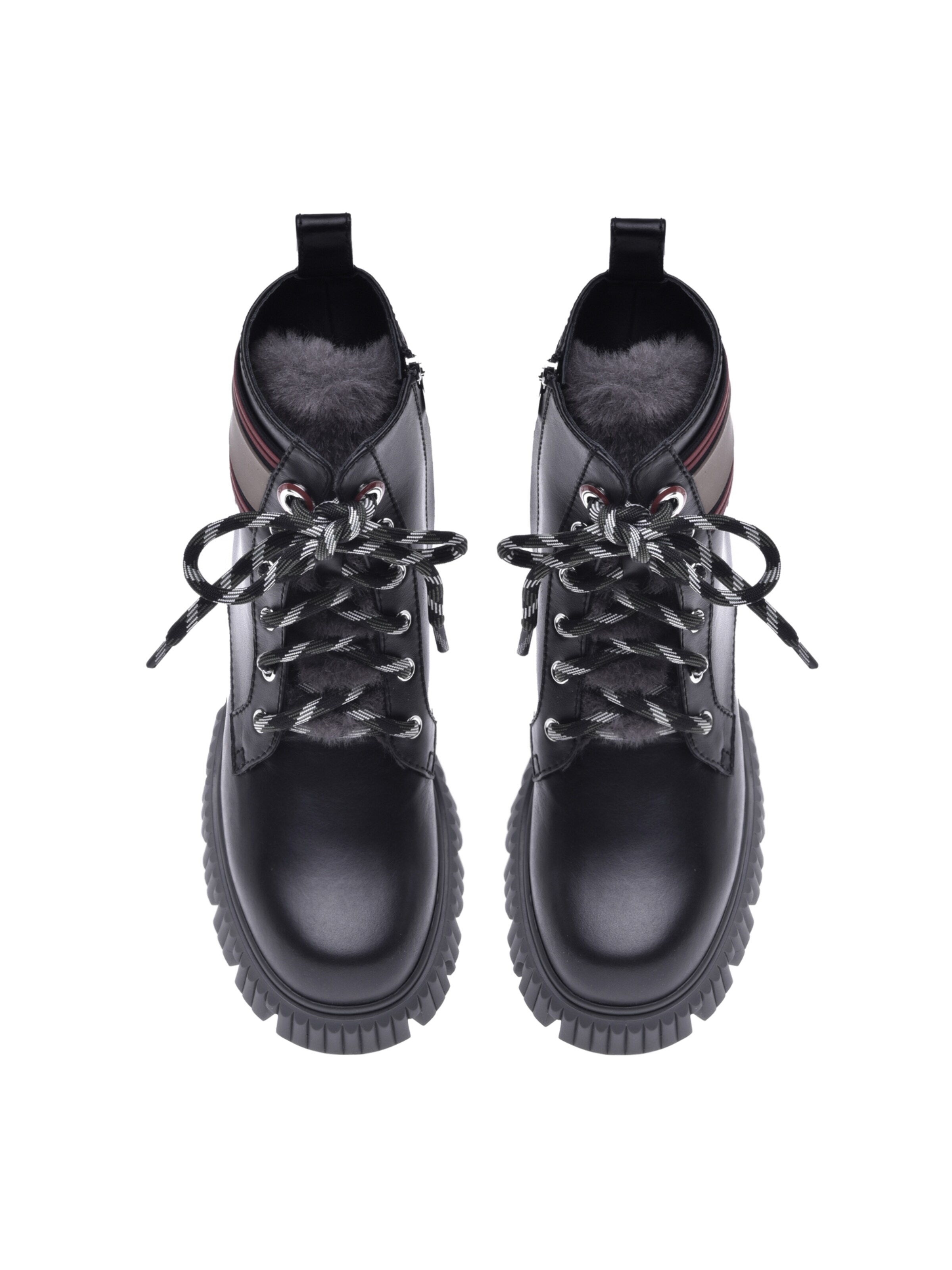BALDININI Veterlaarsjes in Zwart