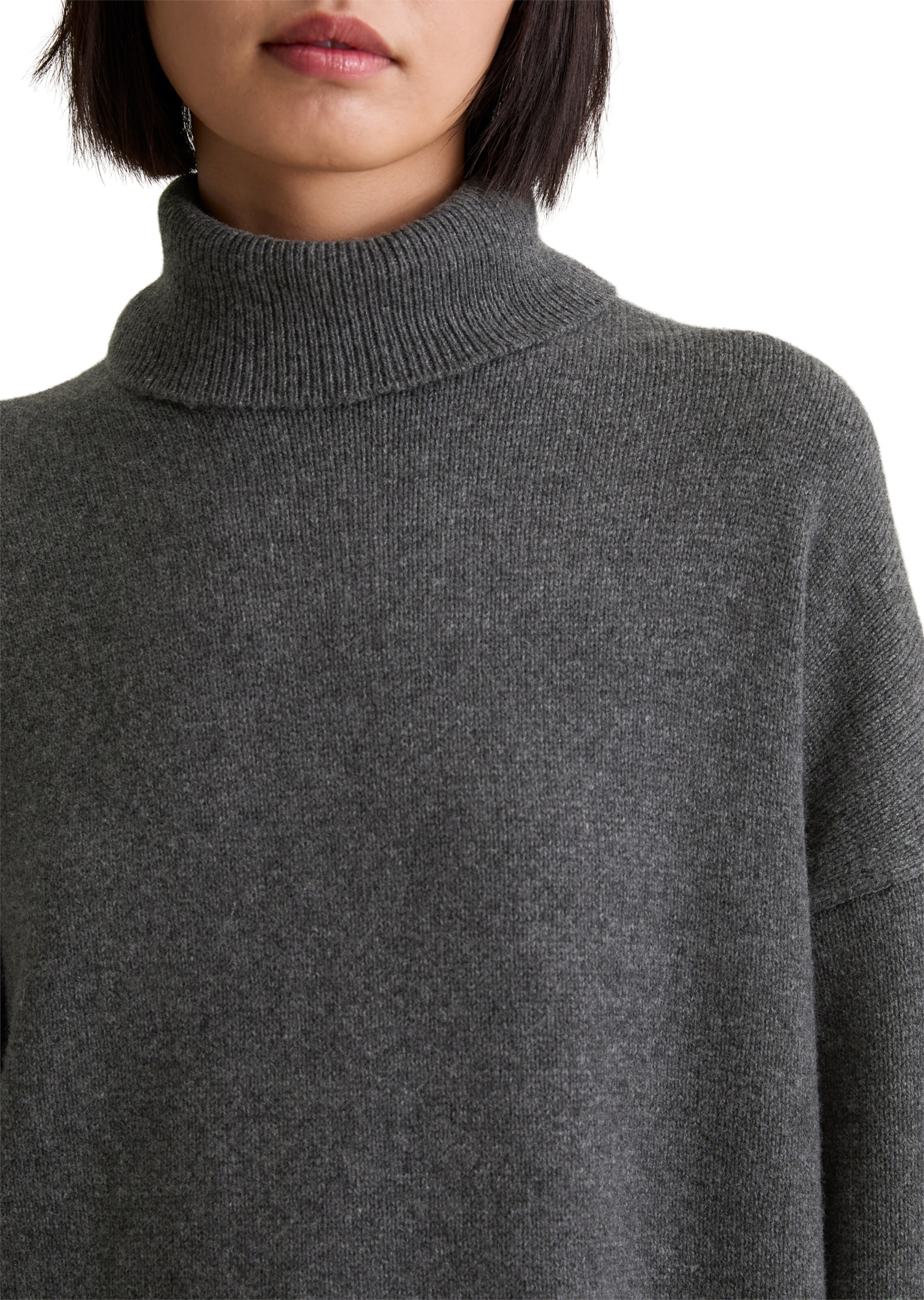 Marc O'Polo DENIM Strickkleid in Grau