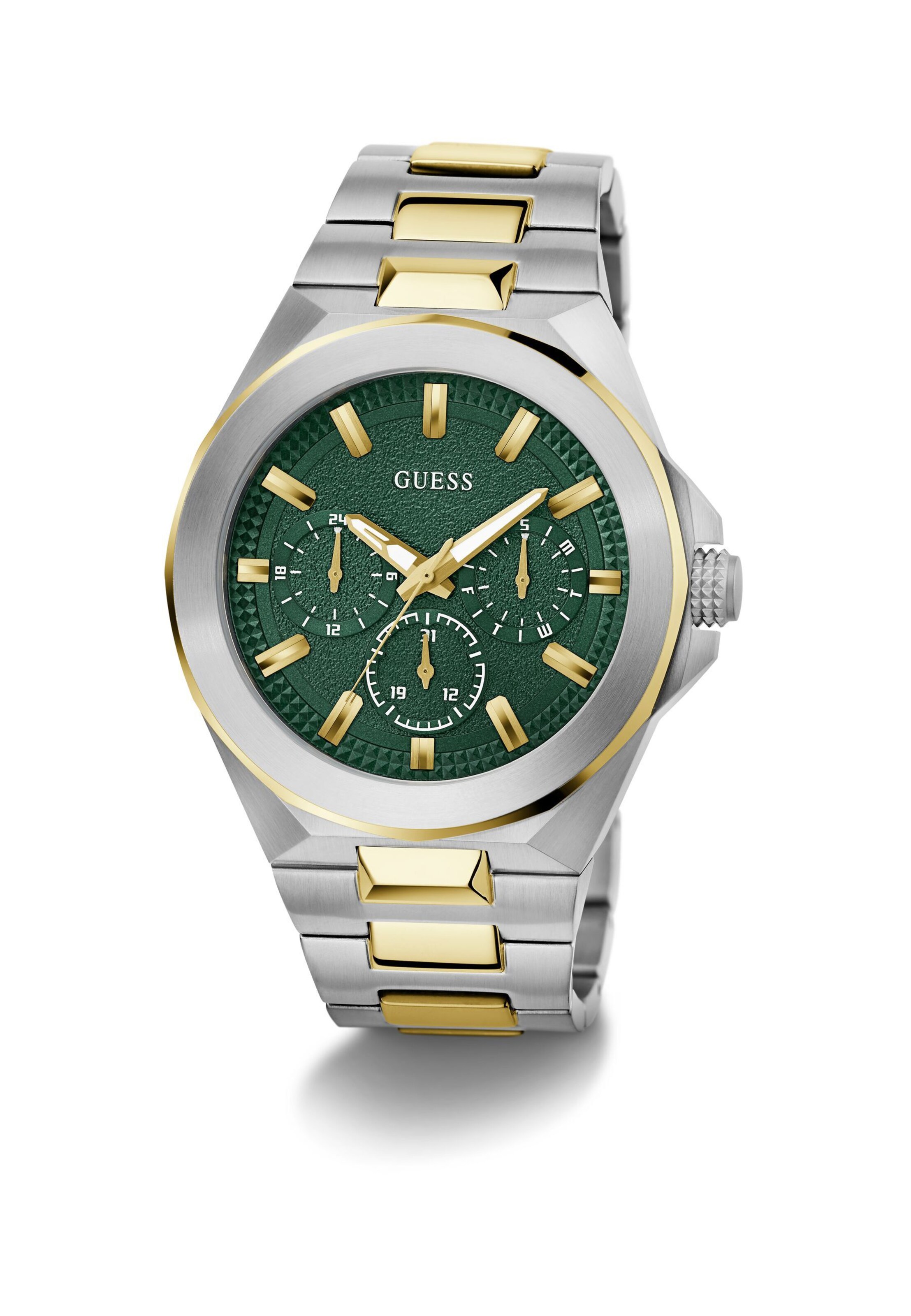 GUESS Analoog horloge 'DASHBOARD' in Gemengde kleuren