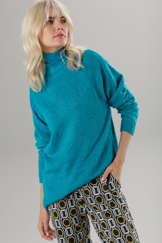 Aniston SELECTED Sweater in Blue