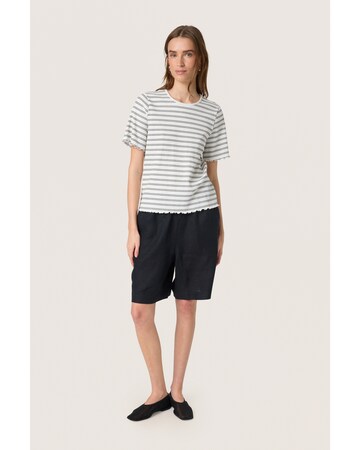 T-shirt 'SLEleanora' SOAKED IN LUXURY en gris