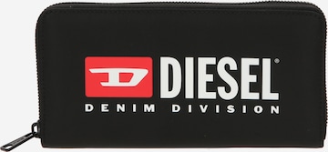 DIESEL - Cartera 'CONTINENTAL' en negro: frente