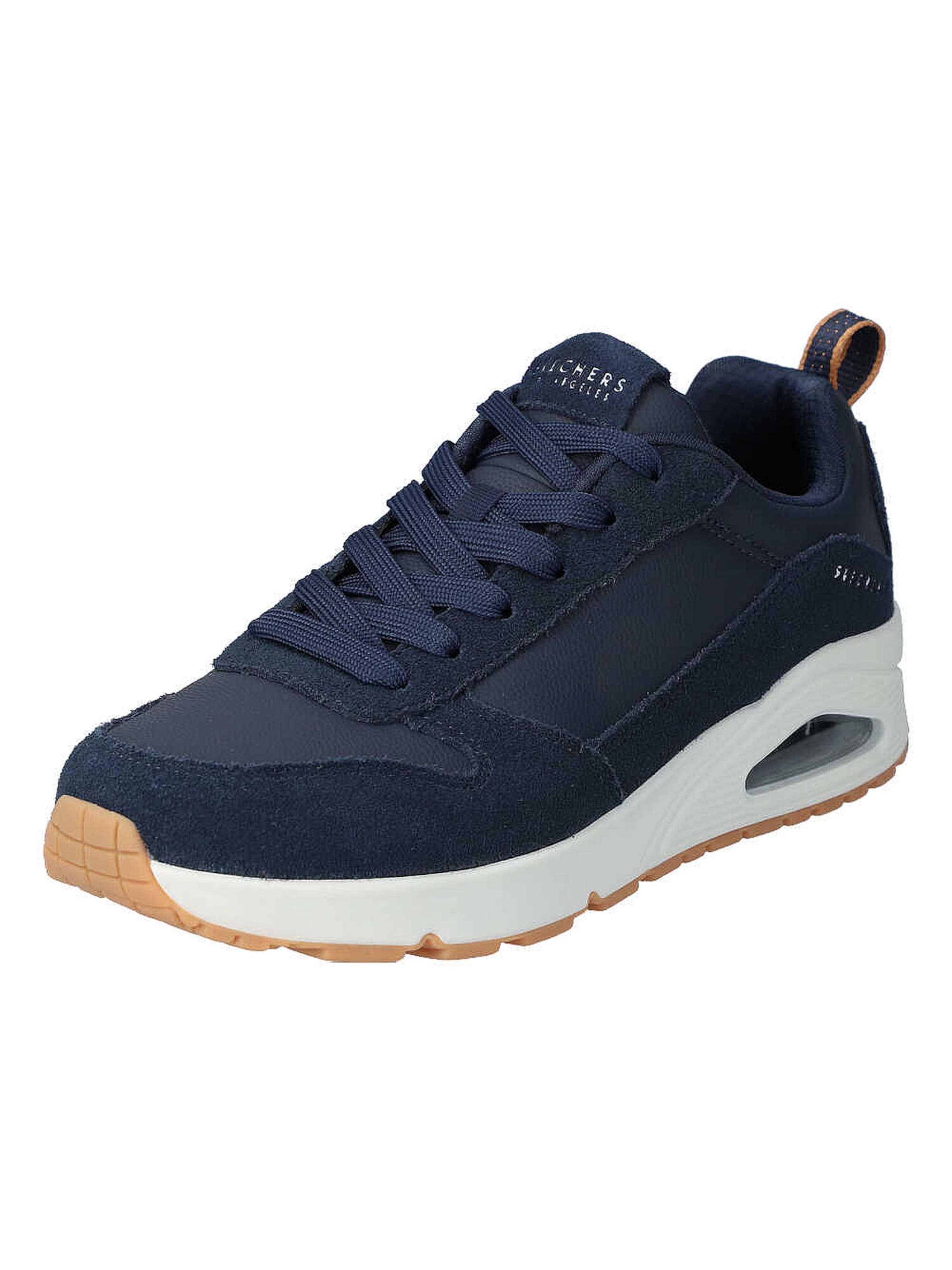 SKECHERS Sneakers 'Uno - Stacre' in Blue: front