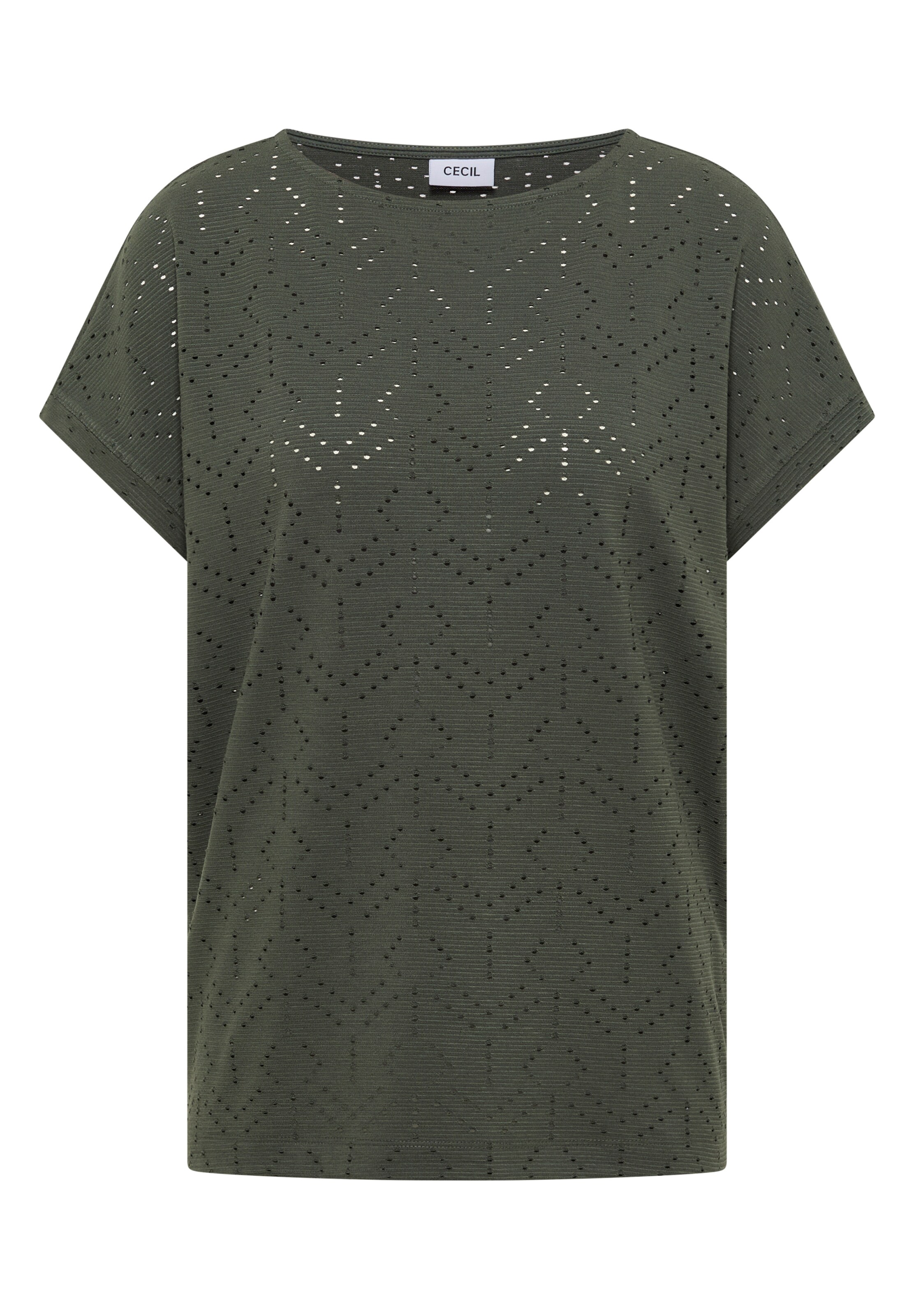 CECIL Shirt in Grün: Vorderseite