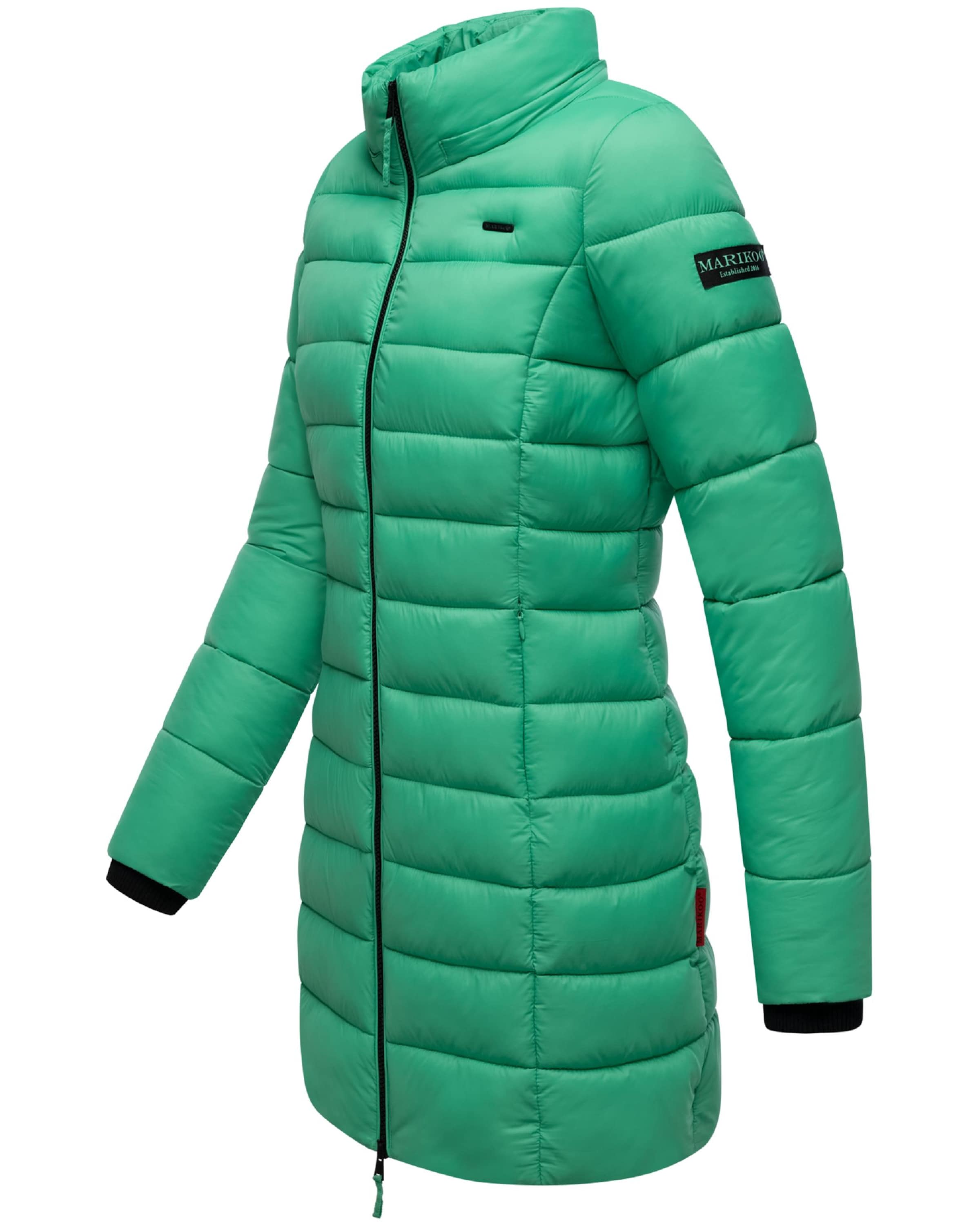 MARIKOO Vinterkappa 'Abendsternchen' i grön