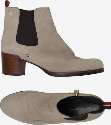 TOMMY HILFIGER Stiefelette 38 in Beige: Vorderseite